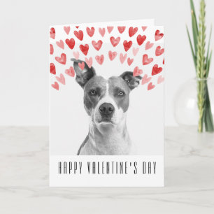 Aangepaste Fijne Valentijnsdag vanaf de hond Kaart