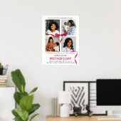 Aangepaste film poster Moederdag cadeau voor mama (Thuiskantoor)