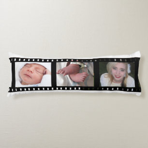 Aangepaste filmstrip 6 frames body pillow 20" x 54 lichaamskussen