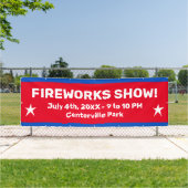 Aangepaste Fireworks Show Banner (Insitu)