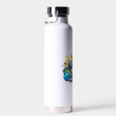 Aangepaste Fitness Smoothie Viering Waterfles (Rechts)