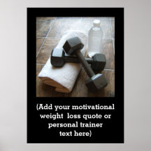 Aangepaste fitnessquote Persoonlijke trainer Gym