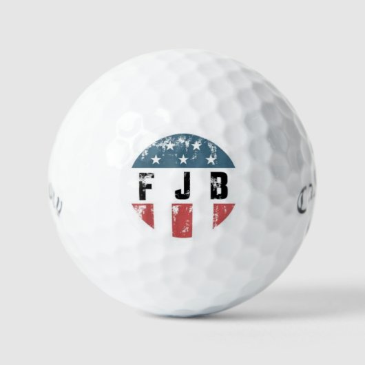 Aangepaste FJB Callaway Supersonft Golfballen (Voorkant)