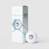 Aangepaste FJB Callaway Supersonft Golfballen (Verpakking)