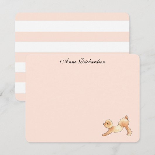 Aangepaste flatpanel instellen - Opmerkingen Bedankkaart (Voorkant / Achterkant)