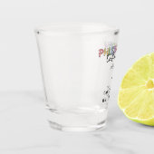 Aangepaste flebotomie-technicus PBT Phlebotomie-te Shot Glas (Links)