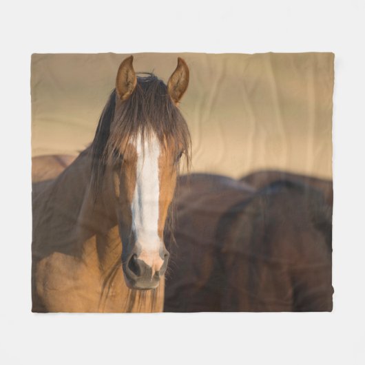 Aangepaste fleece Blanket, medium - Buckshot Deken (Voorkant (Horizontaal))