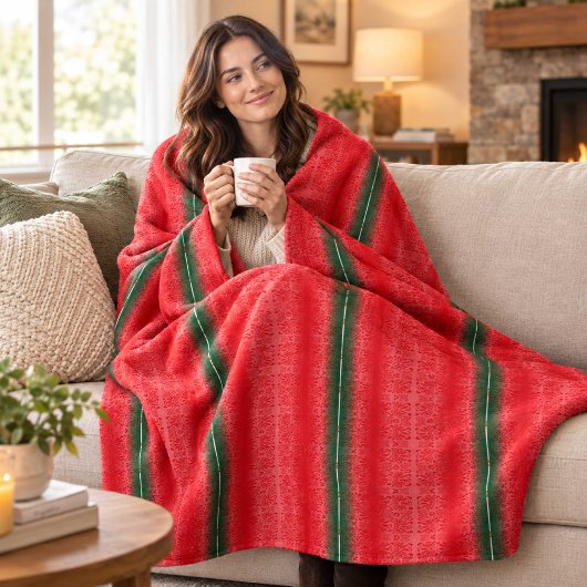 Aangepaste fleece deken | Foto Logo Naam