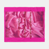 Aangepaste fleece dekens van Zazzle USA (Voorkant (Horizontaal))