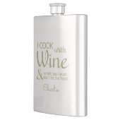 Aangepaste fles wijncitaat flacon (Links)