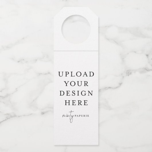 Aangepaste fleshanger Label (Voorkant)