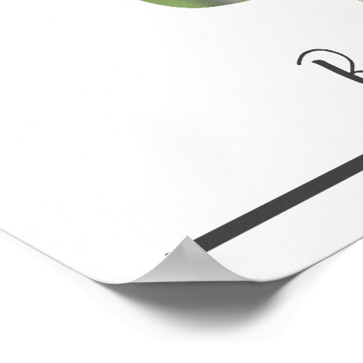 Aangepaste flesje met foto's en tekst rode wijn poster (Hoek)