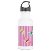 Aangepaste flesje met vlinderwater waterfles (Voorkant)