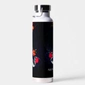 Aangepaste flesje met vlinderwater waterfles (Rechts)