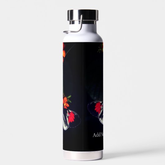 Aangepaste flesje met vlinderwater waterfles (Rechts)