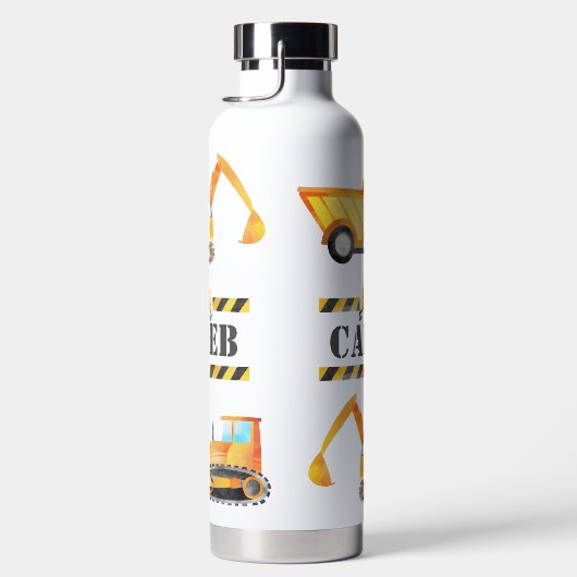 Aangepaste flesje voor bouwwater | Aangepaste naam Waterfles (Rechts)