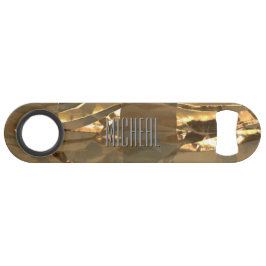 Aangepaste flesopening met gouden flessnelheid voo speed flessenopener