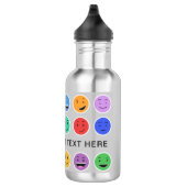 Aangepaste flessen met tekstwater bedienen (Rechts)