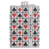 Aangepaste flessen voor kaartspeler heupfles (Achterkant)