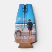 Aangepaste flessenkoeler voor foto's met uw foto's flesjeskoeler (Achterkant)