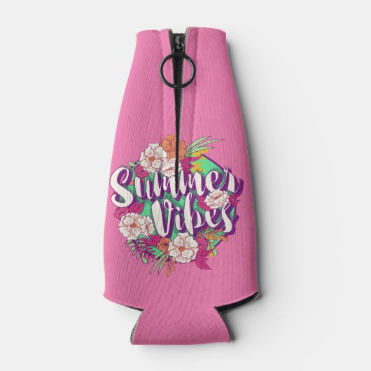 Aangepaste flessenkoeler voor tekstzomerflesjes flesjeskoeler (Achterkant)