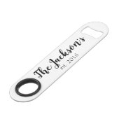 Aangepaste flessenopening voor roestvrij staal speed flessenopener (Voorkant Gekanteld)