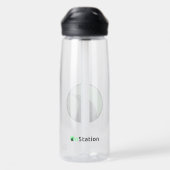 Aangepaste flessenstijl: CamelBak Eddy®, formaat:  Waterfles (Achterkant)