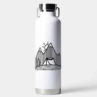 Aangepaste flessenstijl water: Dun kopervacuüm Ins Waterfles