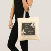 Aangepaste Fleur de Lis Keepomwille Bag Tote Bag (Voorkant (product))