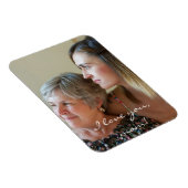 Aangepaste flexibele foto van mam van dochter magneet (Rechterzijde)