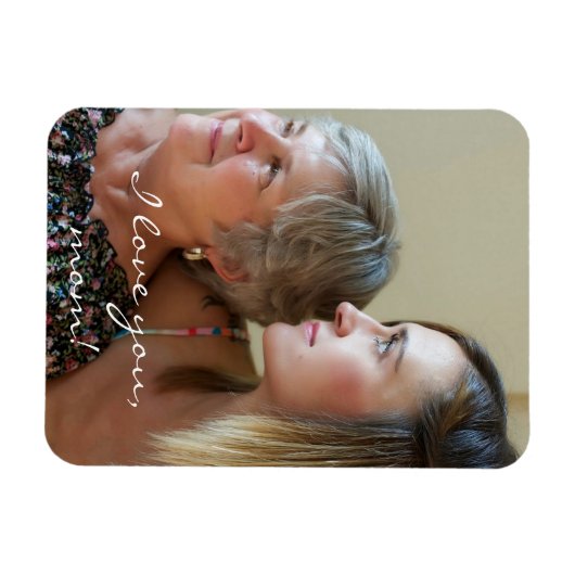 Aangepaste Flexibele Fotomagneet Voor Moeder Van D Magneet (Horizontaal)