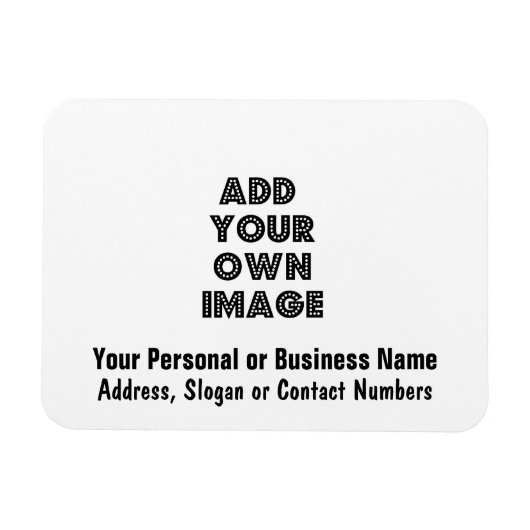 Aangepaste flexibele koelkastmagneet Adverteren Magneet (Horizontaal)