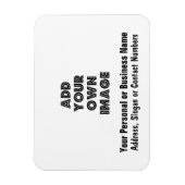 Aangepaste flexibele koelkastmagneet Adverteren Magneet (Verticaal)