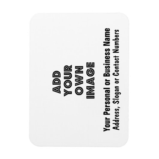 Aangepaste flexibele koelkastmagneet Adverteren Magneet (Verticaal)