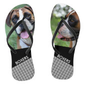 Aangepaste flikkerboxers die de Teenslippers van d (Voetbed)