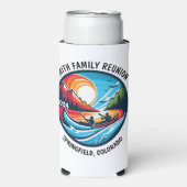 Aangepaste floattrip seltzer blikjeskoeler (Seltzer Voorkant)