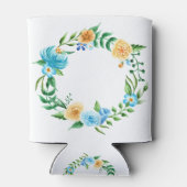 Aangepaste flora Wreath Blikjeskoeler (Achterkant)