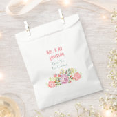 Aangepaste floraal bedankzakje (Geknipt)