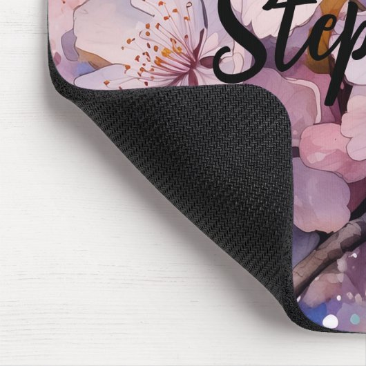 Aangepaste floraal muismat (Hoek)