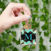 Aangepaste floraal sleutelhanger (Hand)