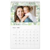 Aangepaste Floral Agenda Kalender (Mar 2026)