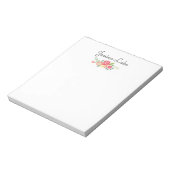 Aangepaste Floral Blocnote (Linkerzijde)