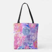 Aangepaste Floral Bouquet Tote Bag (Achterkant)