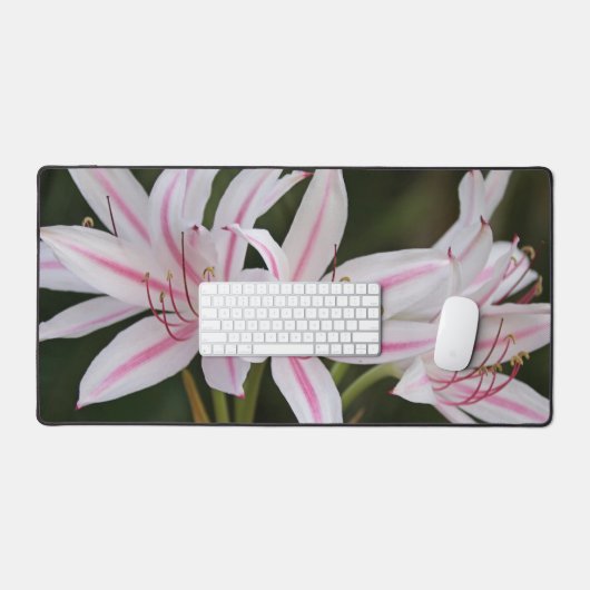 Aangepaste Floral Desk Mat (Keyboard & Muis)