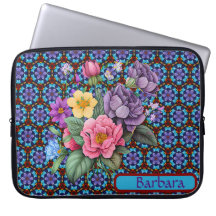 Aangepaste Floral Electronics Bag