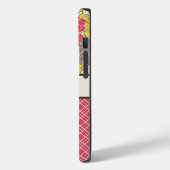 Aangepaste Floral- en speldentelefoonkwestie Case-Mate iPhone Case (Achterkant / Links)