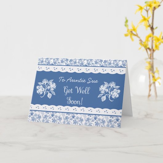 Aangepaste Floral Faux Lace krijgt een goede Kaart (Gele Bloem)