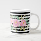 Aangepaste Floral Grote Koffiekop (Rechts)