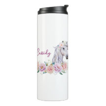 Aangepaste Floral Horse paarden