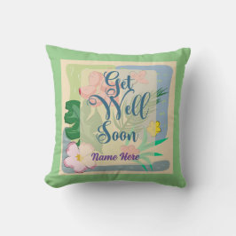 Aangepaste Floral krijgt een goede piloot Kussen